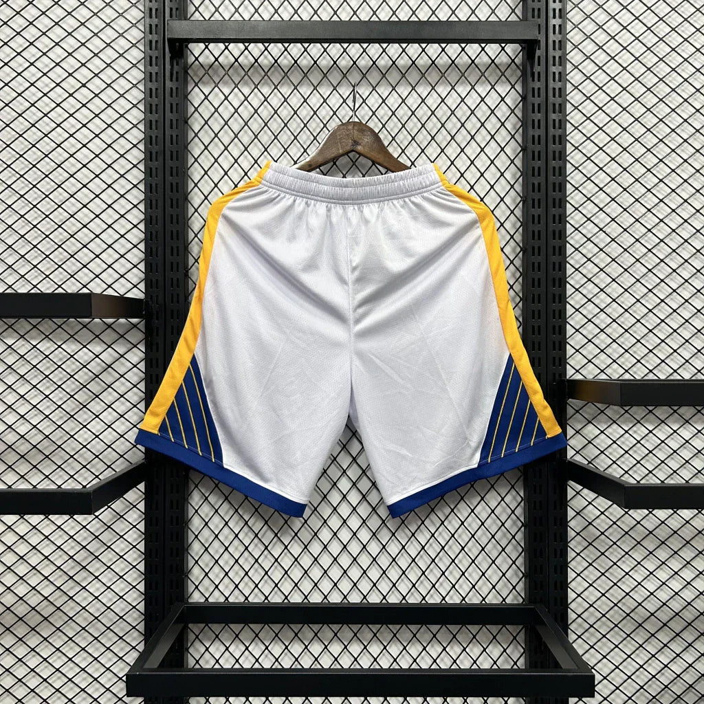Shorts NBA Golden State Warriors 23/24 Casual -branco