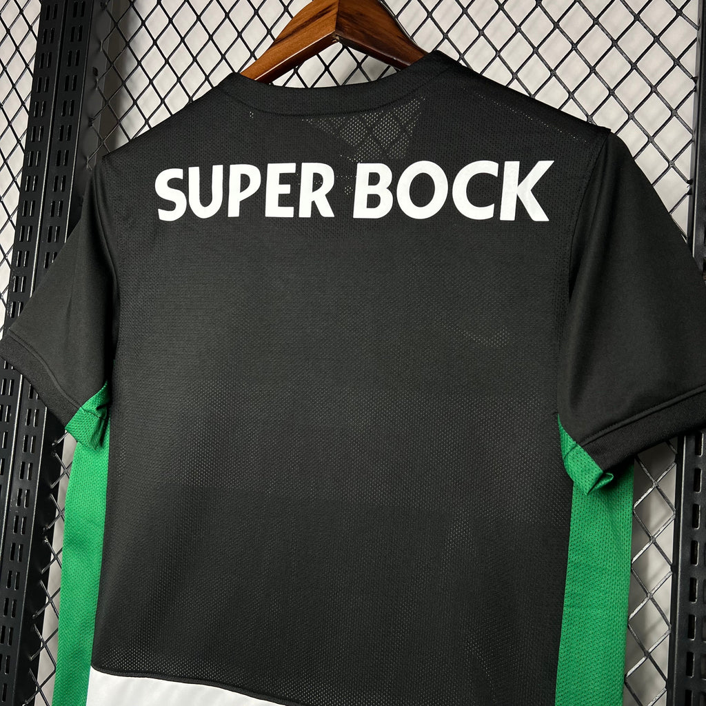 Camisa Sporting Titular 24/25 - Torcedor Masculina Lançamento