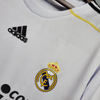 Camisa Retrô Real Madrid I Home 2009/10 Masculino Branco