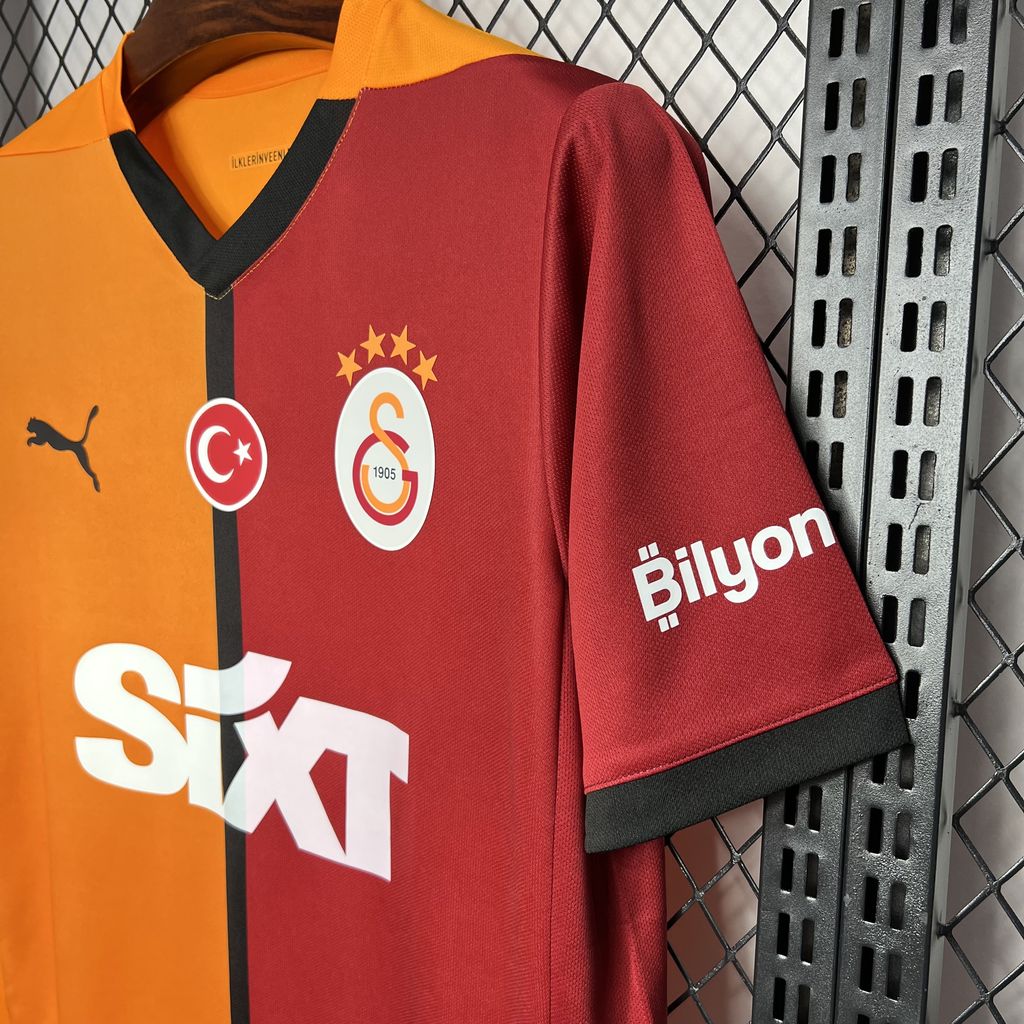 Camisa Galatasaray Home 24/25 - Torcedor Masculina Lançamento