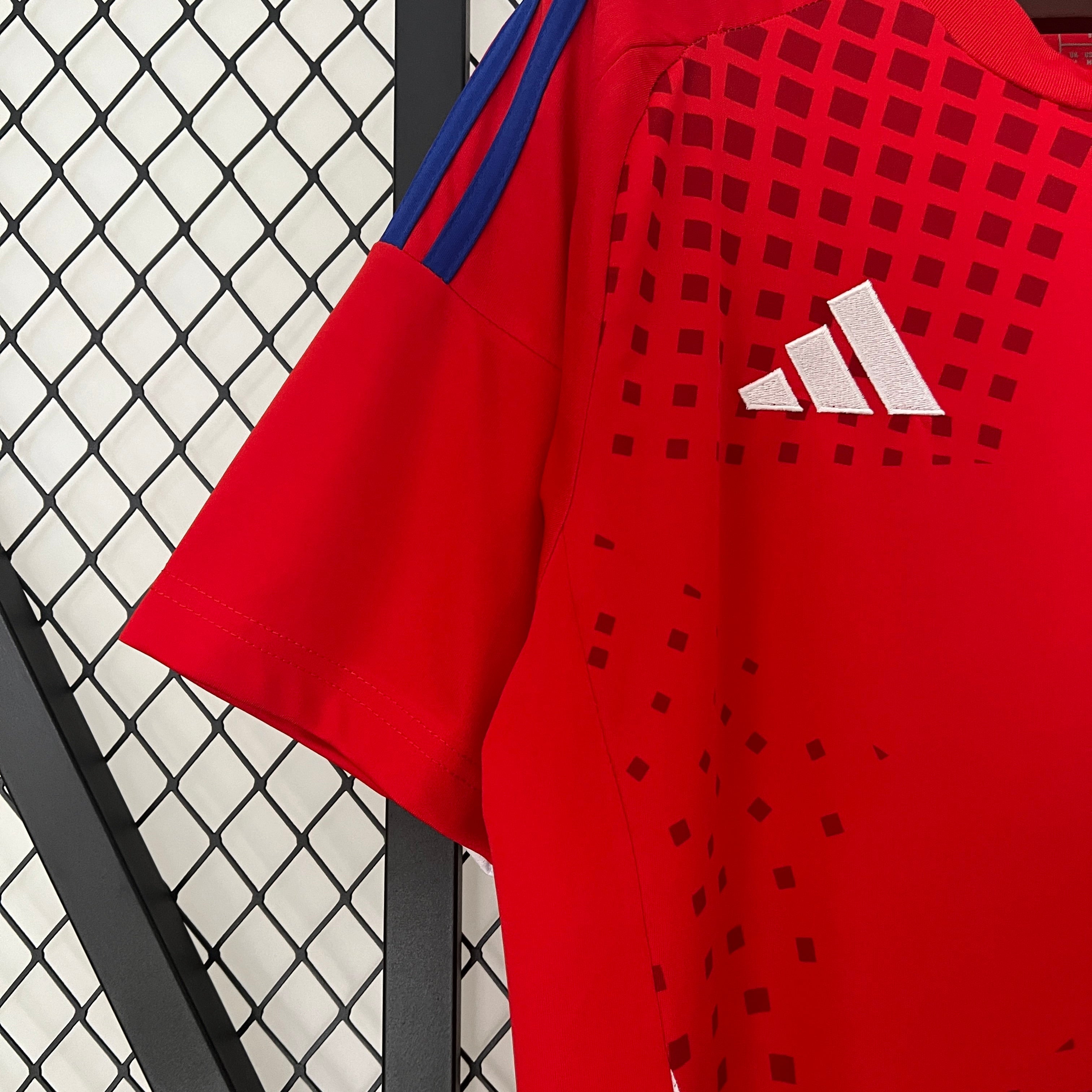 Camisa Chile Home 24/25 - Torcedor Masculina Lançamento