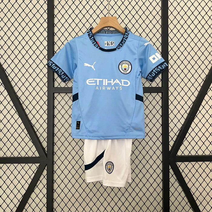 Conjunto Infantil Manchester City Home 24/25