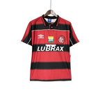 Camisa Flamengo Titular 1997 - Versão Retrô Lubrax