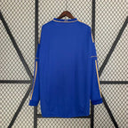 Camisa Retrô Chelsea Manga Longa - 12/13 Azul