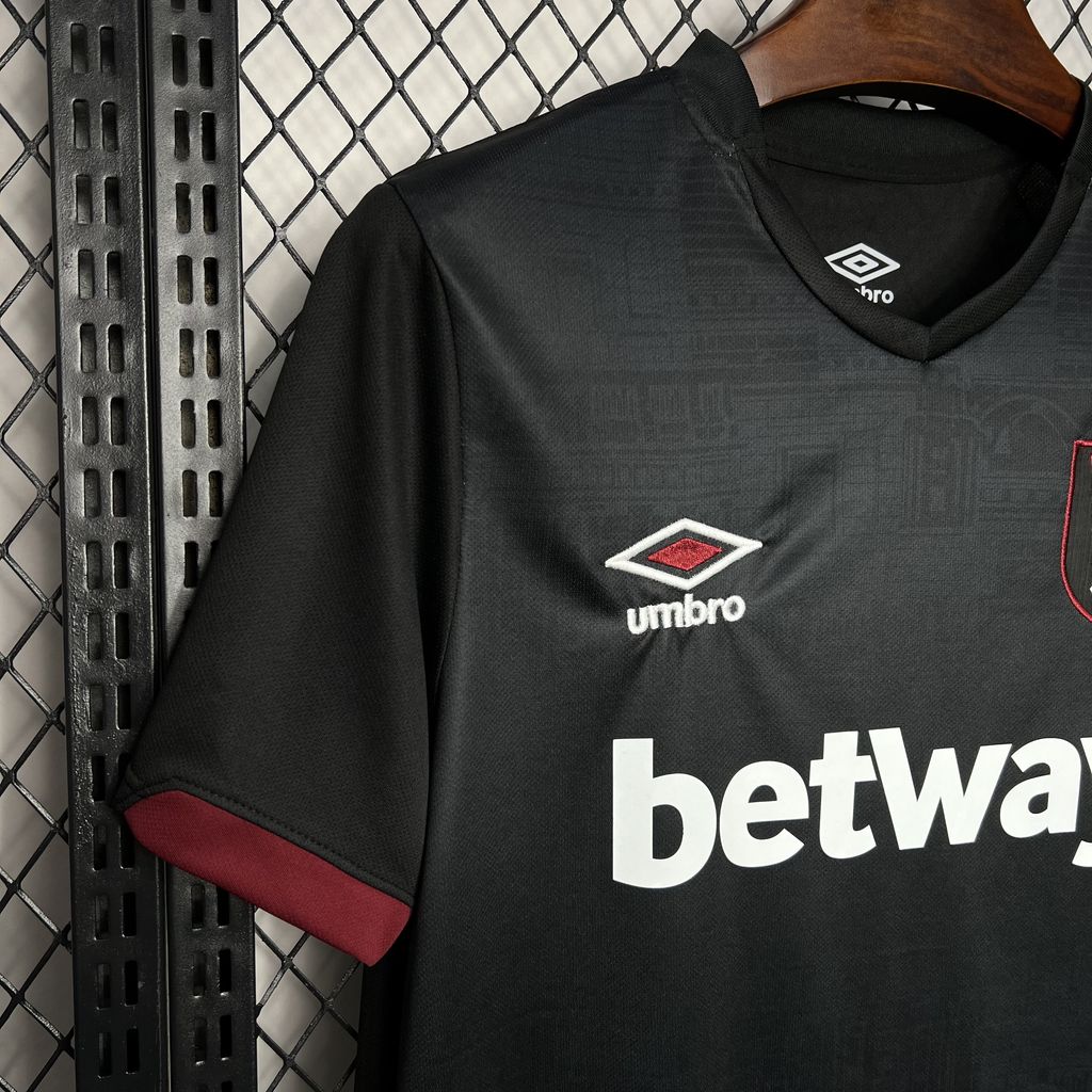 Camisa West Ham Home 24/25 - Versão Torcedor