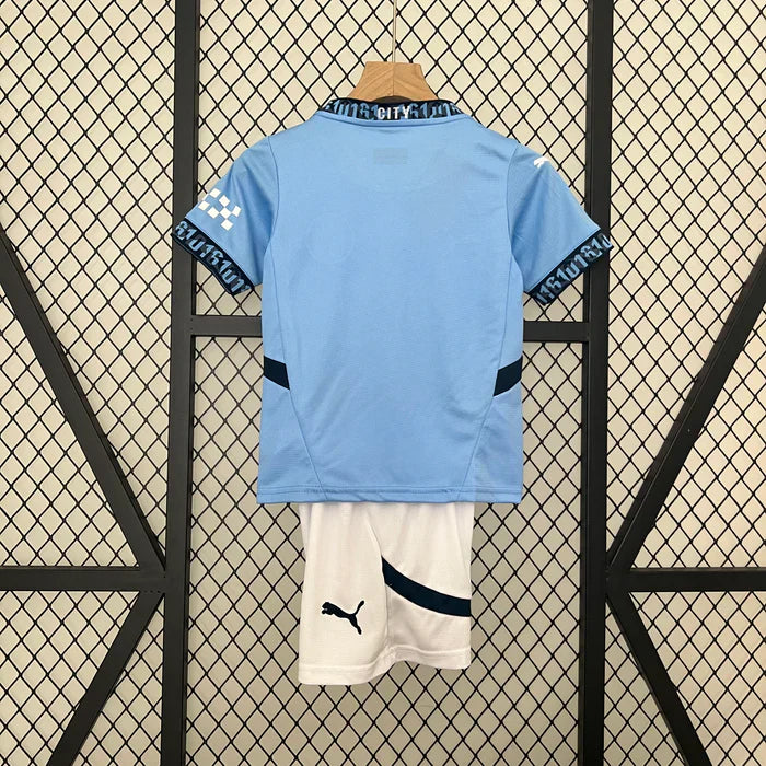 Conjunto Infantil Manchester City Home 24/25