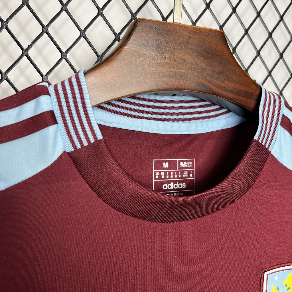 Camisa Aston Villa Home 24/25 - Torcedor Masculina Lançamento