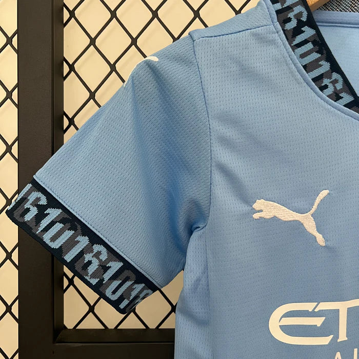 Conjunto Infantil Manchester City Home 24/25