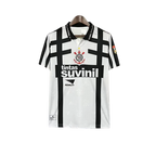 Camisa Corinthians III 1996 - Versão Retrô Branca Suvinil