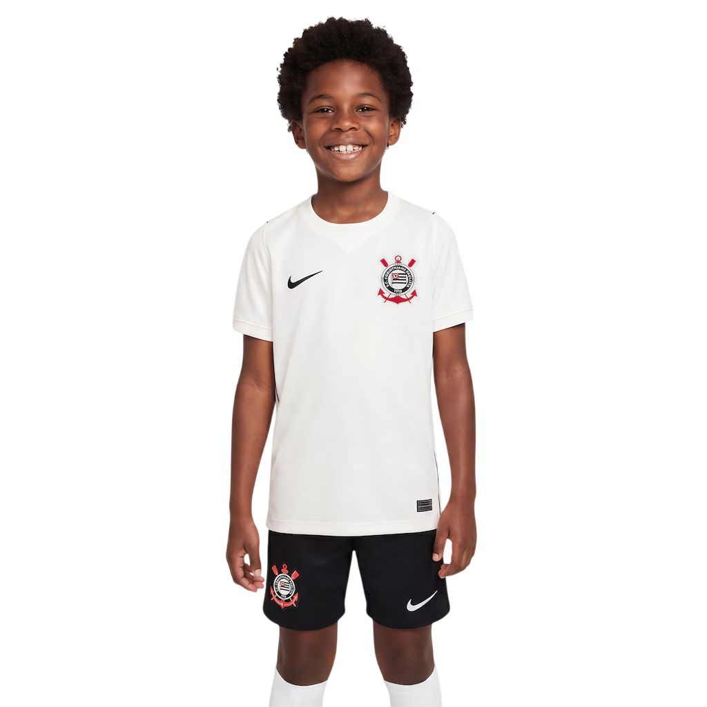 Conjunto Infantil Corinthians Home 26/27