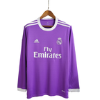 Camisa Retrô Real Madrid II Away 2016/17 Masculino Roxo