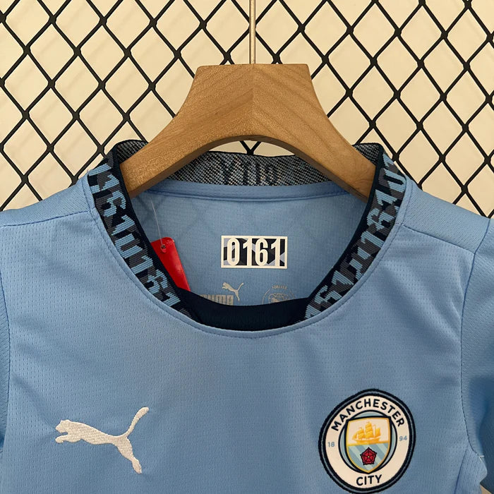 Conjunto Infantil Manchester City Home 24/25
