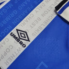 Camisa Manchester United Retrô 1994/1996 Azul e Branca