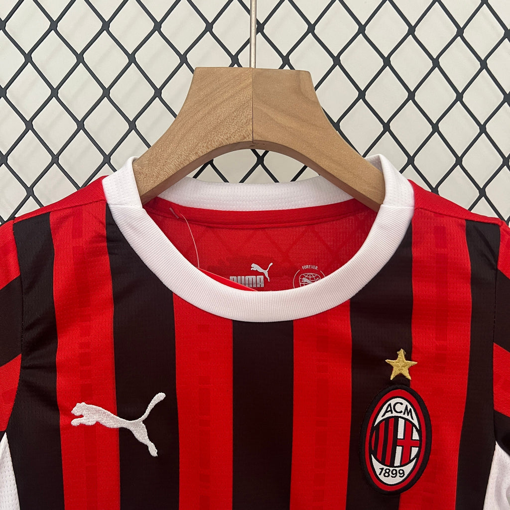 Conjunto Infantil AC Milan Home 24/25