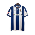 Camisa Real Sociedad Home 24/25 - Macron Torcedor Masculina Lançamento