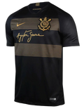 Camisa Corinthians Edição Especial 18/19 - Versão Retrô Preta Ayrton Senna
