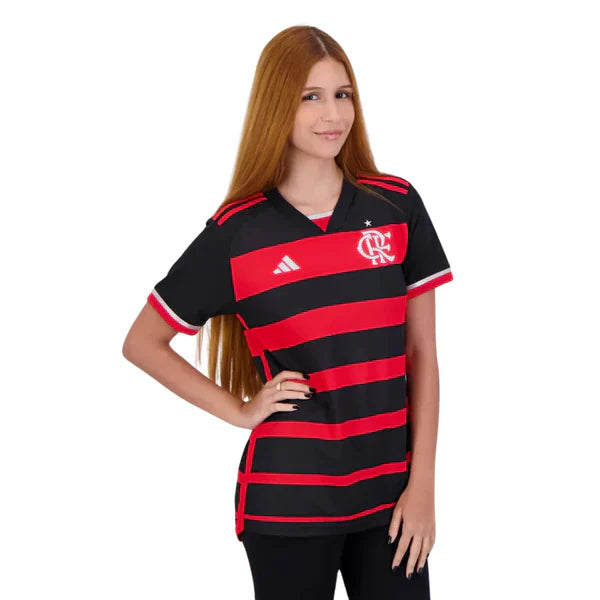 Camisa Flamengo Titular 24/25 - Feminina