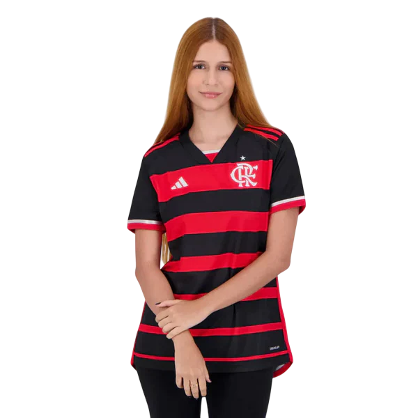 Camisa Flamengo Titular 24/25 - Feminina