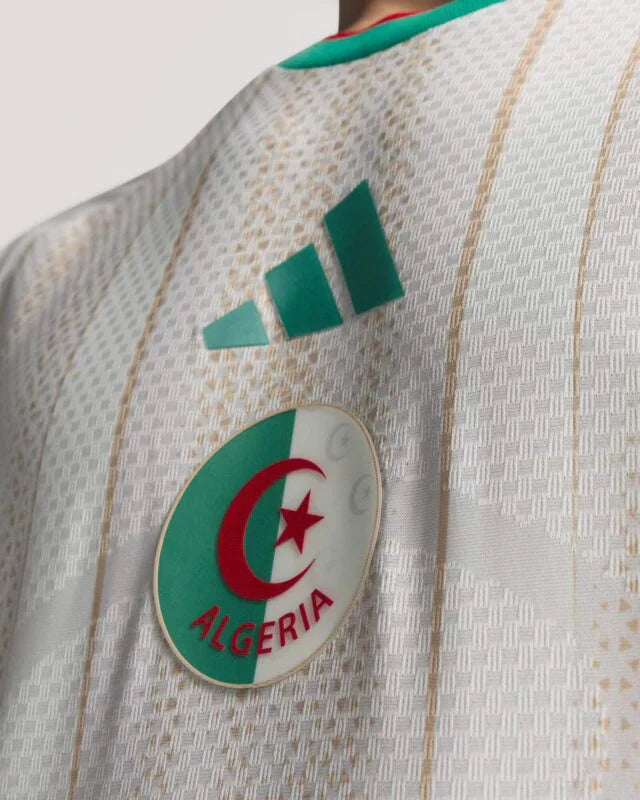 Camisa Argélia Home 2026 - Torcedor Masculino
