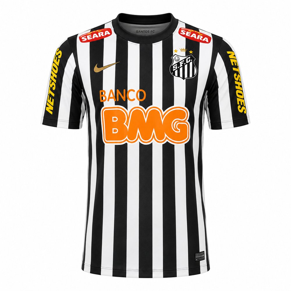 Camisa Santos Retrô 2012/13 Masculina Azul