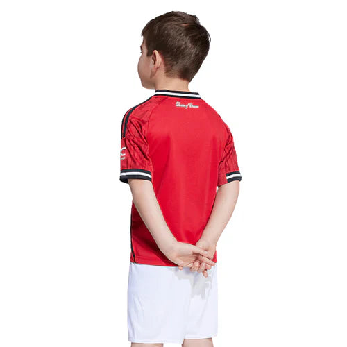 Conjunto Infantil Manchester United Home 25/26