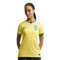 Camisa Brasil I 2026/27 Feminina - Amarela