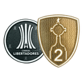 Patches Libertadores 2 Troféus
