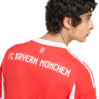 Camisa Bayern de Munique Home 25/26 - Torcedor Masculino - Vermelho e Branco
