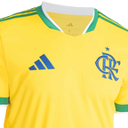Camisa Flamengo 2026/27 Verde Amarela Copa do Mundo - Torcedor