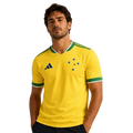 Camisa Cruzeiro 2026/27 Verde Amarela Copa do Mundo - Torcedor