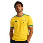 Camisa Cruzeiro 2026/27 Verde Amarela Copa do Mundo - Torcedor