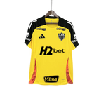 Camisa Atlético Mineiro Treino Amarela Todos Patrocínios 25/26 - Torcedor Masculina