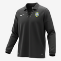 Camisa Brasil 2004/05 (Manga longa) Retrô- Preto