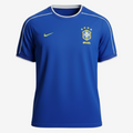 Camisa Retrô Seleção Brasileira II Away 1998/99 Masculino Azul