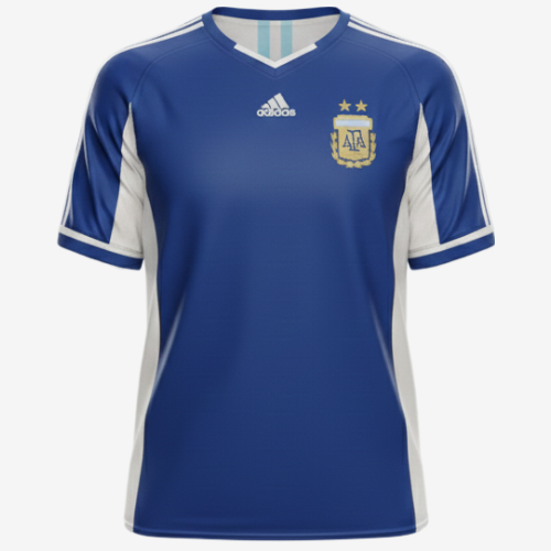 Camisa Retrô Argentina - 1998- Azul
