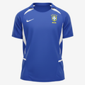 Camisa Retrô 2002 Seleção Brasileira II Masculina - Azul