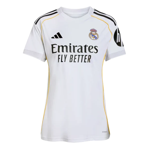 Camisa Real Madrid Home 25/26 - Versão Feminina