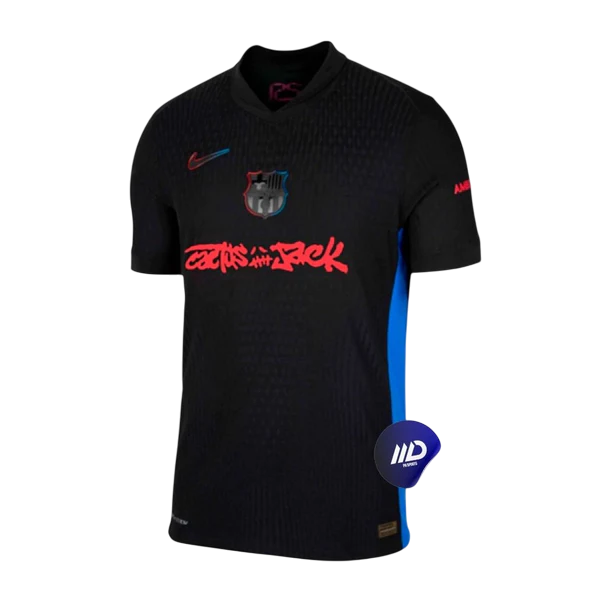 Camisa Barcelona Away x Travis Scott 24/25 - Torcedor Masculina