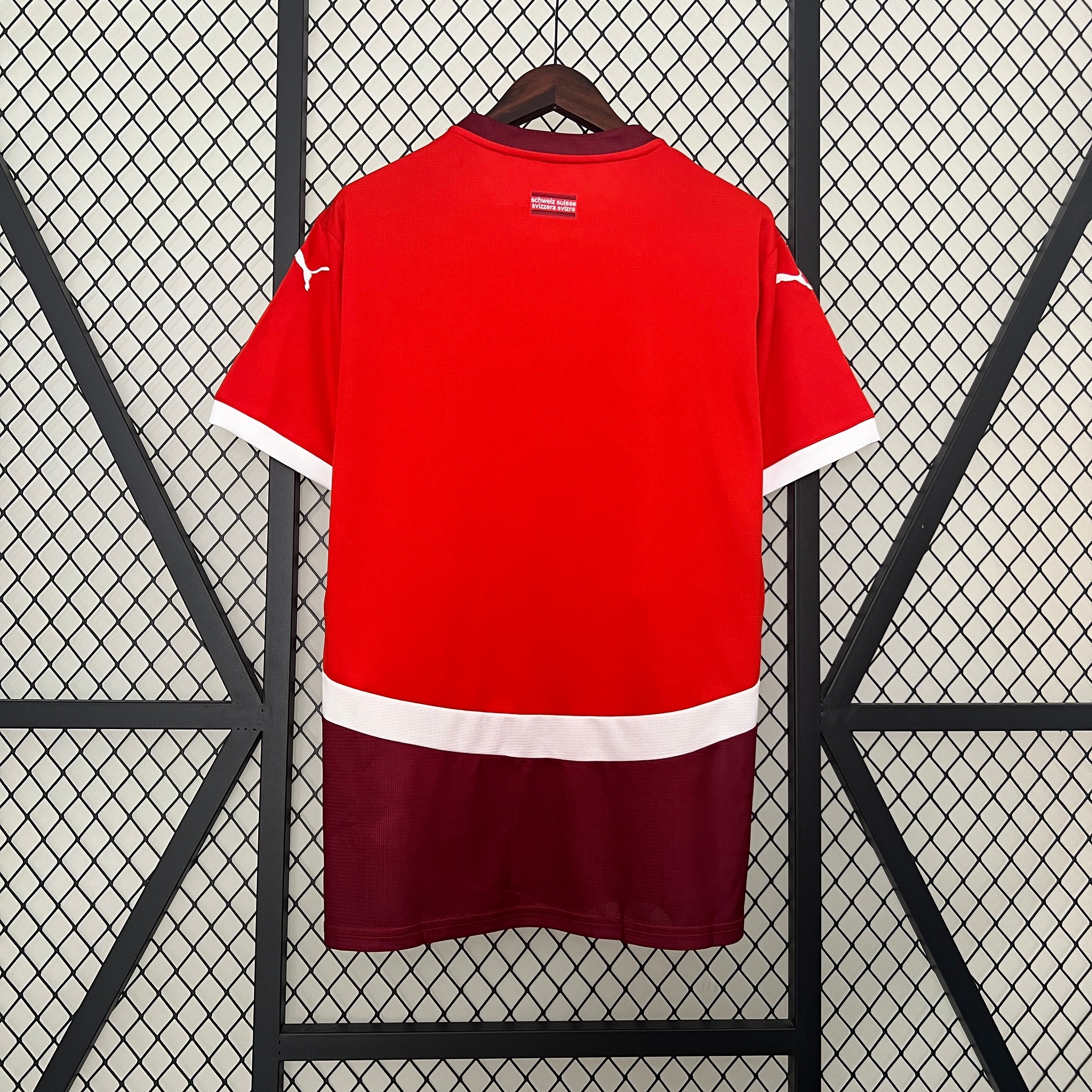 Camisa Suiça Home 24/25 - Torcedor Masculina Lançamento