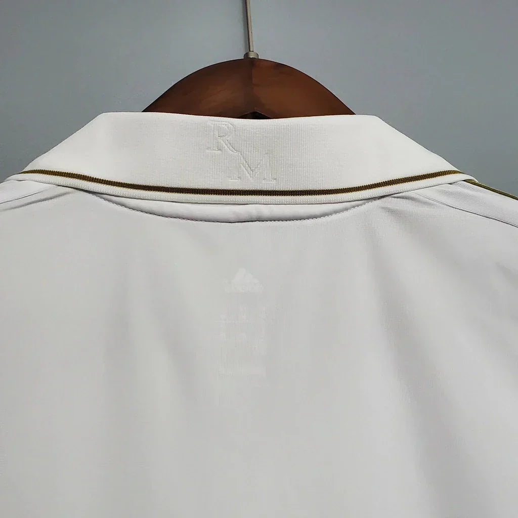 Camisa Retrô Real Madrid I Home 2011/12 Masculino Branco