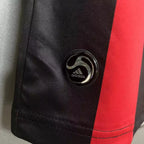 Camisa Retrô Milan 2008/09 Masculino Vermelha e Preta