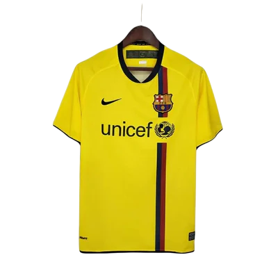 Camisa Barcelona Retrô 2008/2009 Amarela