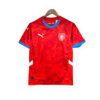 Camisa República Tcheca Home 24/25 - Torcedor Masculina Lançamento
