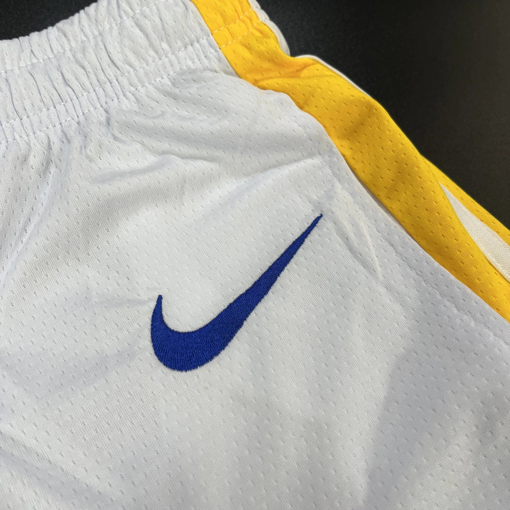 Shorts NBA Golden State Warriors 23/24 Casual -branco
