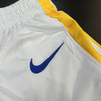 Shorts NBA Golden State Warriors 23/24 Casual -branco