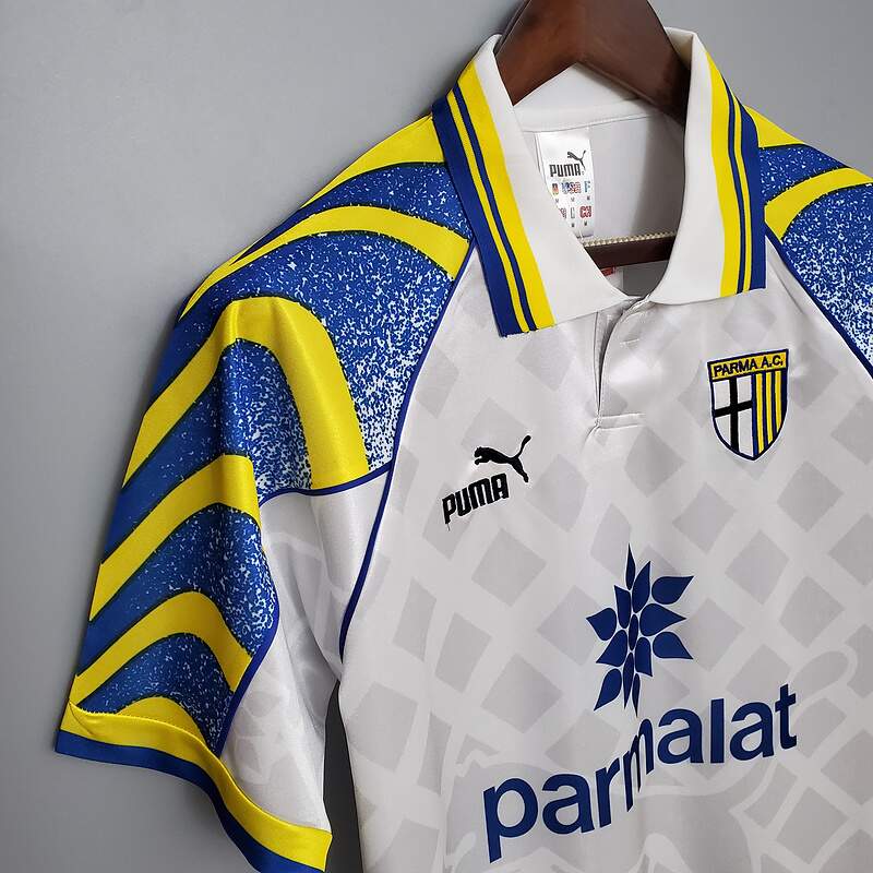 Camisa Retrô Parma 1995/97 Masculino Branco