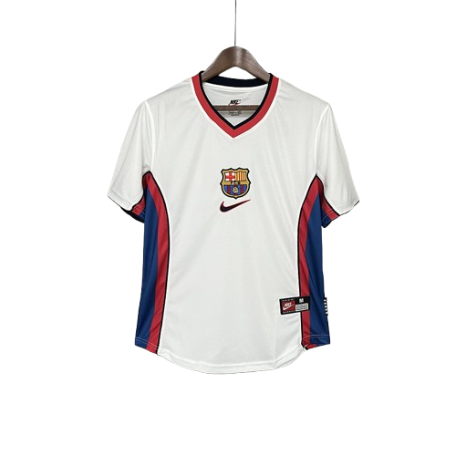 Camisa Retrô Barcelona Away 98/1999 Masculino