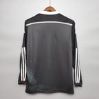 Camisa Retrô Real Madrid Manga Longa III Third 2014/15 Masculino Preto
