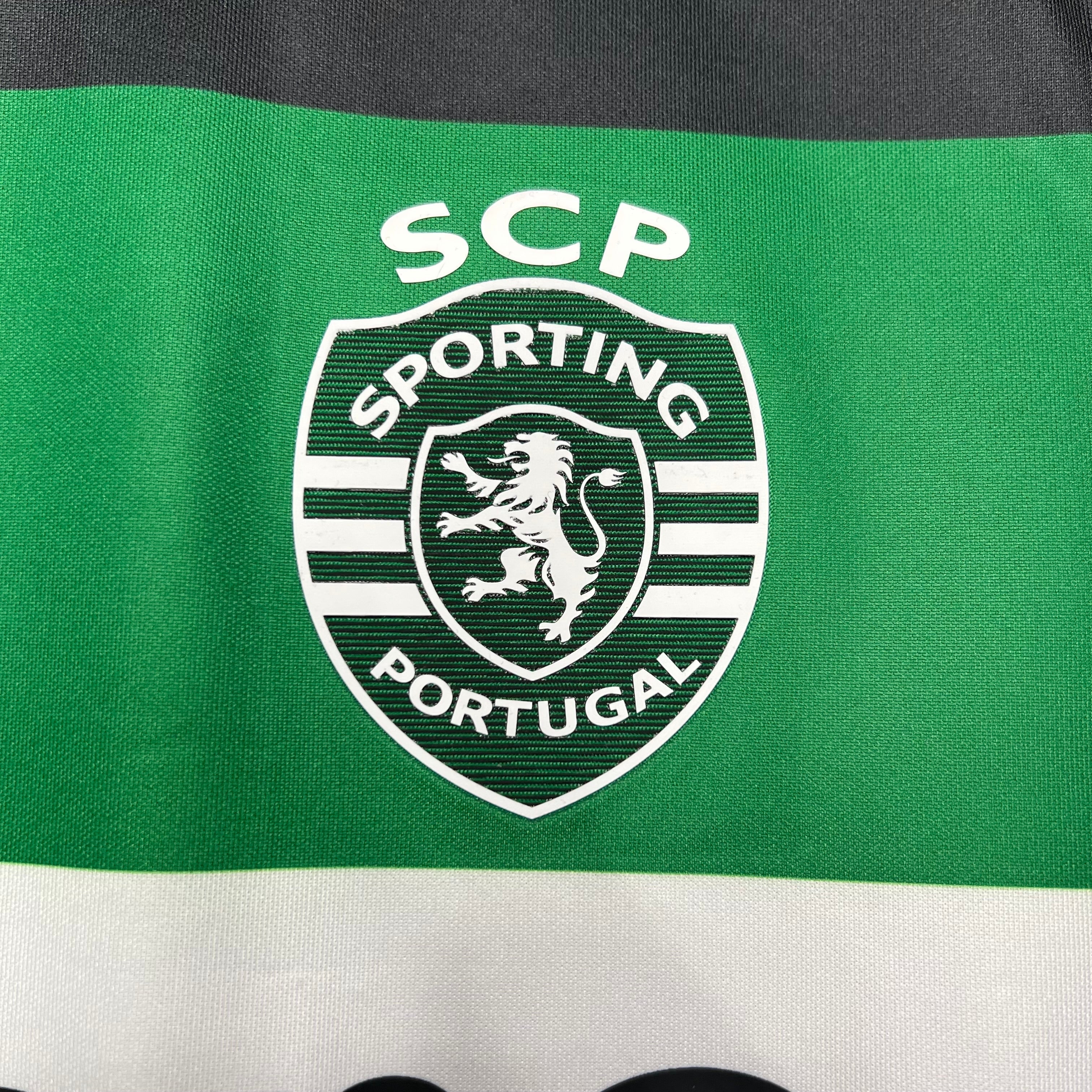 Camisa Sporting Titular 24/25 - Torcedor Masculina Lançamento