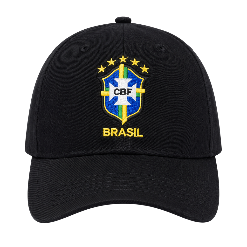 Boné Brasil Copa do Mundo Aba Curva Unissex Ajustável